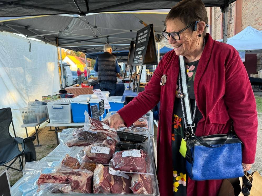 meat at gang gang market